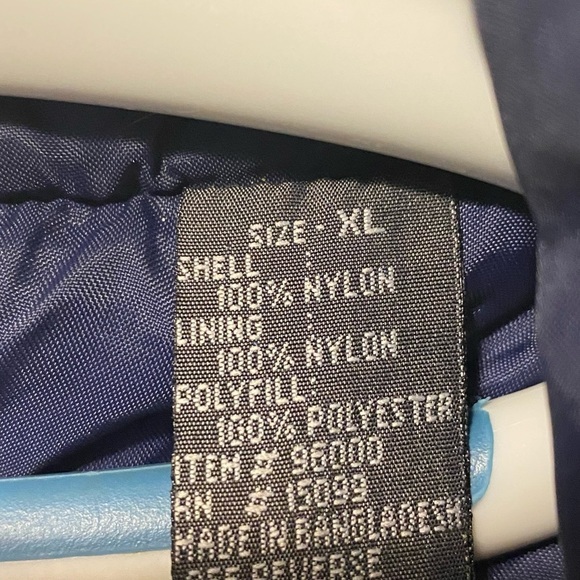 David Taylor Vest Mens Size XL Snaps & Zipper Blue Pockets - Picture 8 of 14